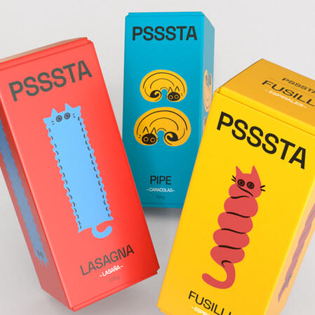 &quot;PSSSTA&quot; Packaging